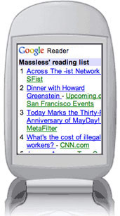 Google Reader Mobile