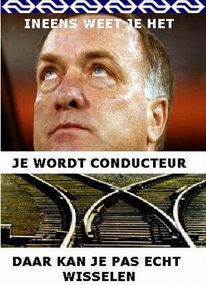 Advocaat wordt conducteur