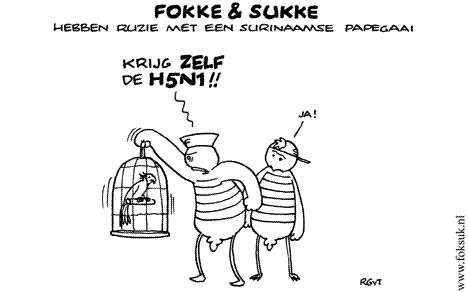 Krijg de vogelgriep